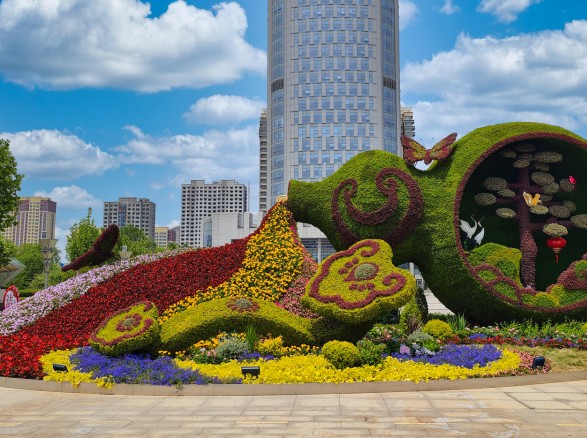 “新聊城 新展望”四大立體景觀作品助力公園城市建設(shè)