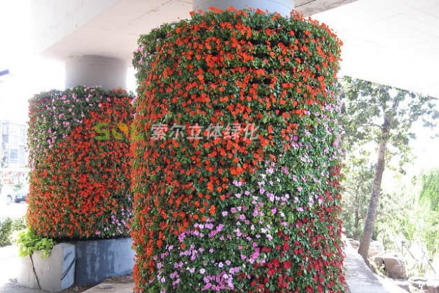 橋墩綠化景觀設(shè)計實(shí)際效果圖