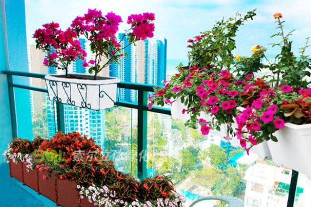 陽臺景觀設(shè)計效果圖