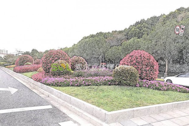 花球景觀設(shè)計效果圖