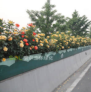 頂置式高架橋綠化